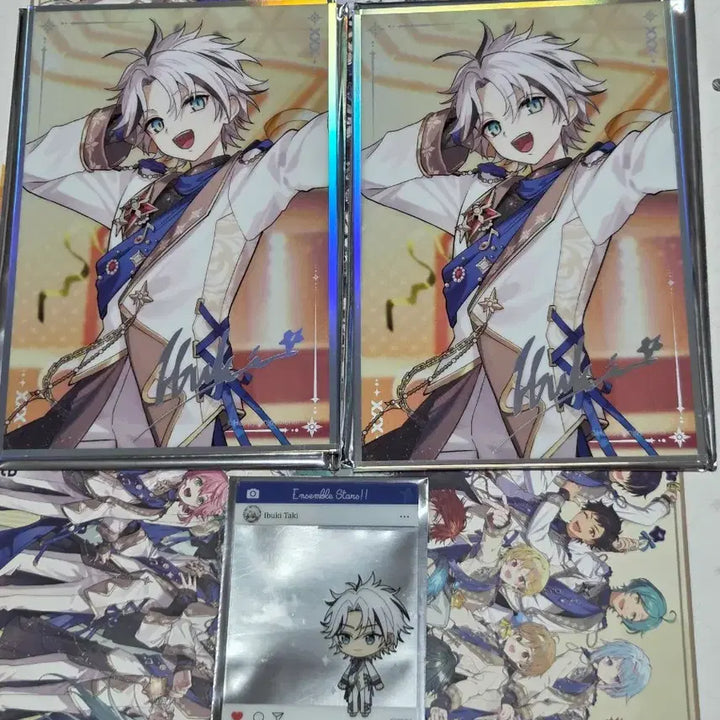 [BUNJANG] Ensemble Stars 10th Anniversary MoFun Pop-Up Shikishi Bundle Set / [일괄가격] 앙스타 10주년 모펀 팝업 색지, 7특전 타키 이부키