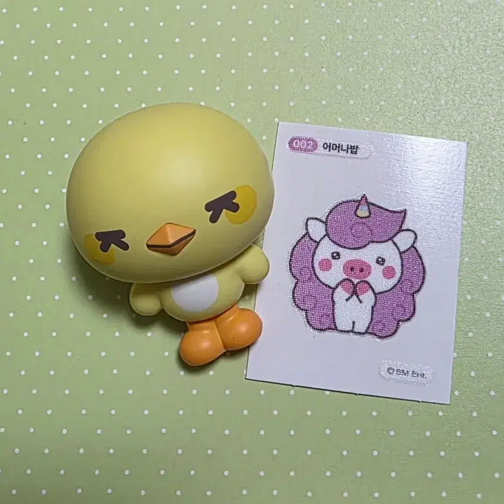[BUNJANG] EXO Bunny Cheese Figure + Bob Sticker Set / EXO 엑소 뭉치즈 오아리 피규어 + 밥 띠부실
