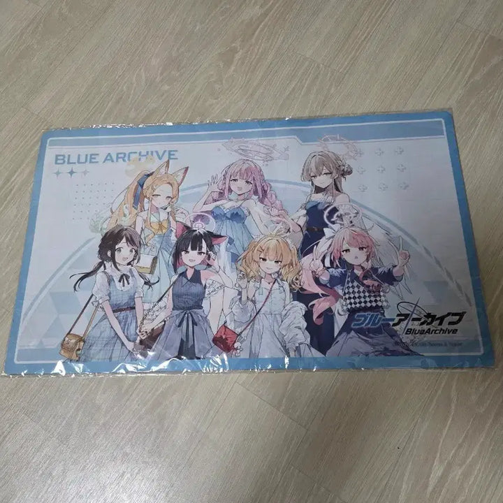 [BUNJANG] Blue Archive Lawson Collaboration Trinity Tea Party &amp; Bandibu Desk Mat / 블루아카 로손 콜라보 티파티&amp;방디부 장패드