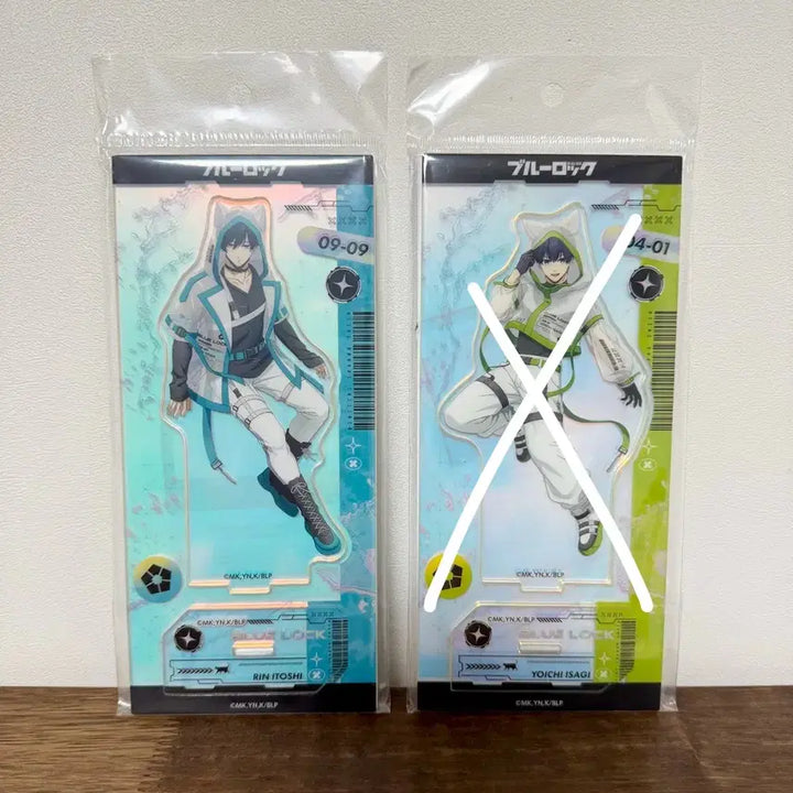 [BUNJANG] Blue Lock Cyber Cat Acrylic Standee (Rin, Isagi) / 블루록 사이버 캣 아크릴 스탠드(린)