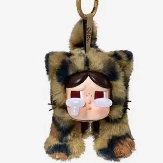 [BUNJANG] Pop Mart CryBaby Secret Wild Cat Keyring / 팝마트 크라이베이비 시크릿 와일드냥이 새상품