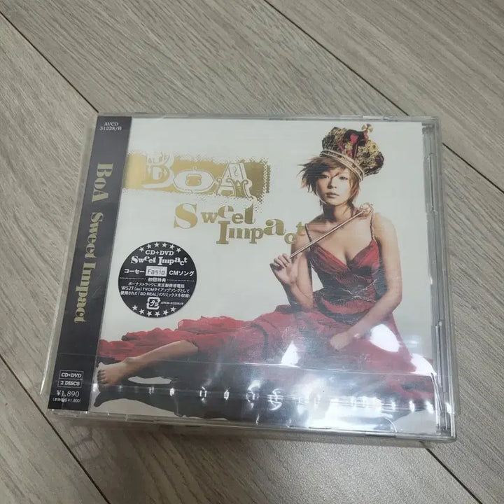 [BUNJANG] BoA Sweet Impact Sealed Single CD+DVD / 보아 BoA Sweet Impact 미개봉 싱글