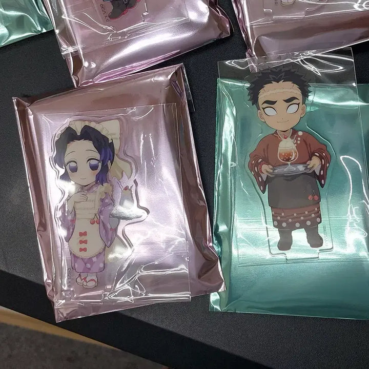 [BUNJANG] Demon Slayer Shinobu Gyomei Acrylic Stand Bundle / 귀멸의칼날 크림소다 시노부 교메이 아크릴 일괄판매