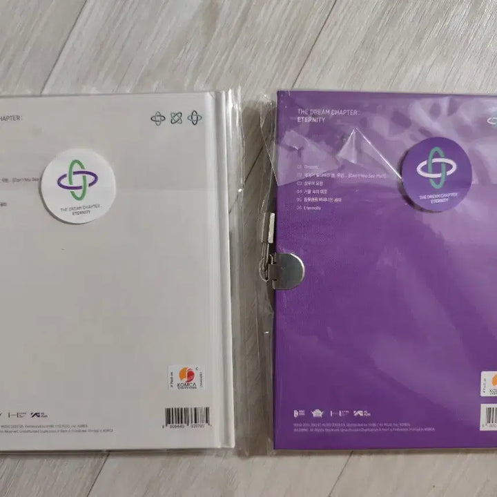 [BUNJANG] TXT THE DREAM CHAPTER: ETERNITY Sealed Album Set (White/Purple Versions) / 투모로우바이투게더 THE DREAM CHAPTER: ETERNITY 미개봉 set 앨범 화이트/퍼플