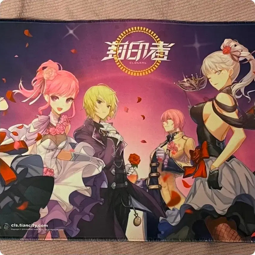 [BUNJANG] Closers Chinese Server Evening Party Deskmat / 클로저스 중국 서버 이브닝 파티 장패드