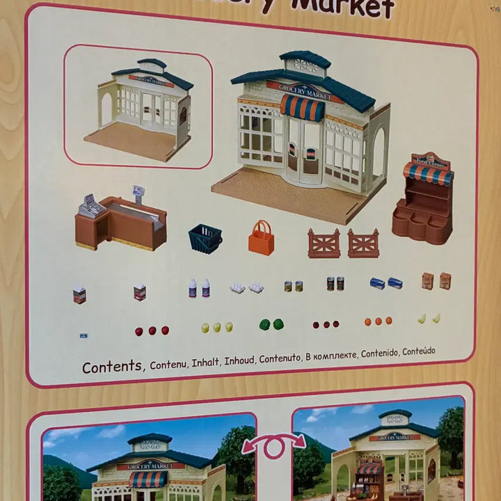 [BUNJANG] Sylvanian Families Grocery Market Playset / 실바니안 그로서리 마켓