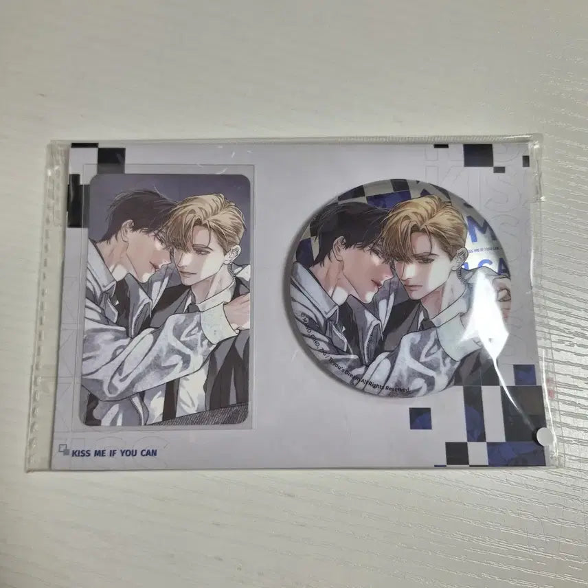 [BUNJANG] Kiss Me If You Can Chinese Pop-up Can Badge Set / 키스 미 이프 유 캔 중국 팝업 캔뱃지 판매