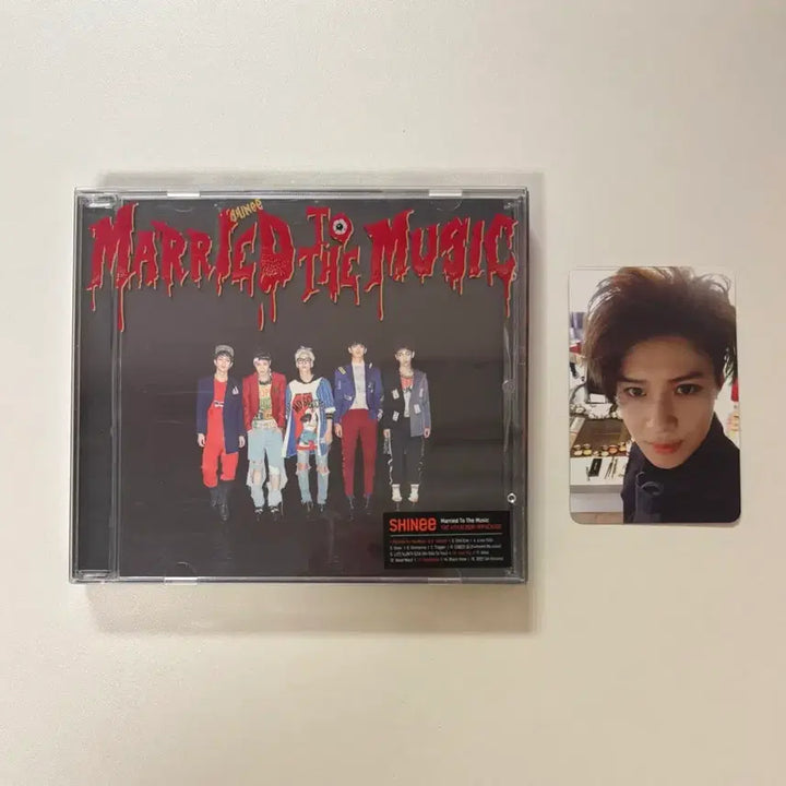 [BUNJANG] SHINee Merry to the Music Album (Taemin Photocard) / 샤이니 메리뮤 앨범 (태민 포카)
