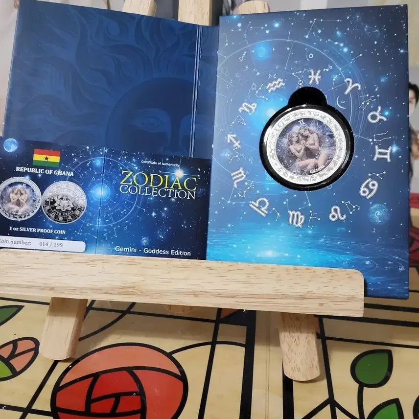 [BUNJANG] Ghana Gemini Goddess Edition 1 oz Silver Proof Coin / 가나 은화 제미니 여신 에디션 1온스 실버 프로프 코인