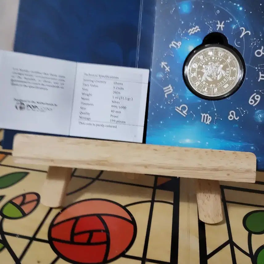 [BUNJANG] Ghana Gemini Goddess Edition 1 oz Silver Proof Coin / 가나 은화 제미니 여신 에디션 1온스 실버 프로프 코인