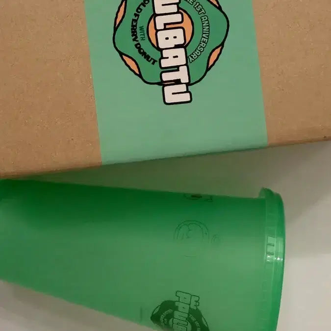 [BUNJANG] TXT (TOMORROW X TOGETHER) OLD MANSION Collaboration Reusable Cup Set / [미사용] 투바투 뿔바투 올드페리 콜라보 리유저블컵