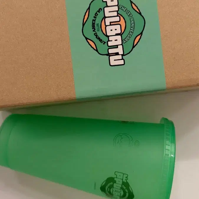 [BUNJANG] TXT (TOMORROW X TOGETHER) OLD MANSION Collaboration Reusable Cup Set / [미사용] 투바투 뿔바투 올드페리 콜라보 리유저블컵