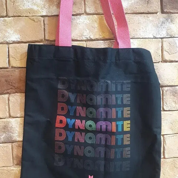 [BUNJANG] BTS Dynamite Ecobag Pink Strap / 새상품)방탄소년단 다이너마이트 에코백 핑크 스트랩