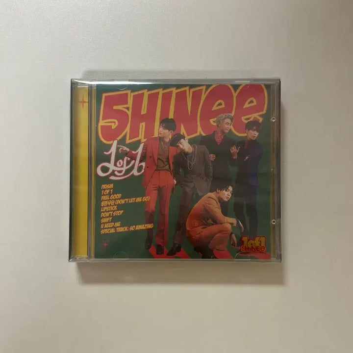 [BUNJANG] SHINee 1 of 1 Album - Onew Unit Card / 샤이니 원옵원 앨범 (온유딱지)