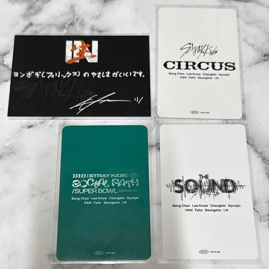[BUNJANG] Stray Kids Minho Felix Unit Bundle Set / 스트레이키즈 인생 리노 필릭스 냥냥  유닛 일괄
