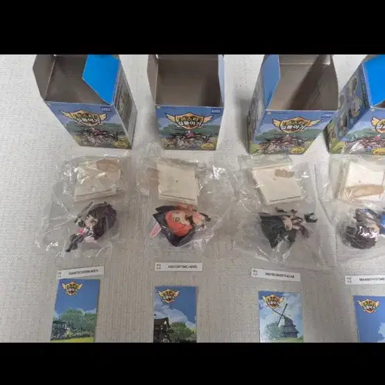 [BUNJANG] Monster Taming Classic Figures Set / 고전 몬스터길들이기 피규어 4종 일괄 판매