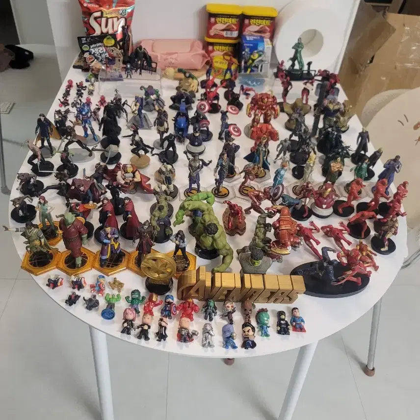 [BUNJANG] Marvel Heroes Figure Set / 마블 히어로 피규어 세트