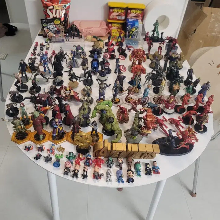 [BUNJANG] Marvel Heroes Figure Set / 마블 히어로 피규어 세트