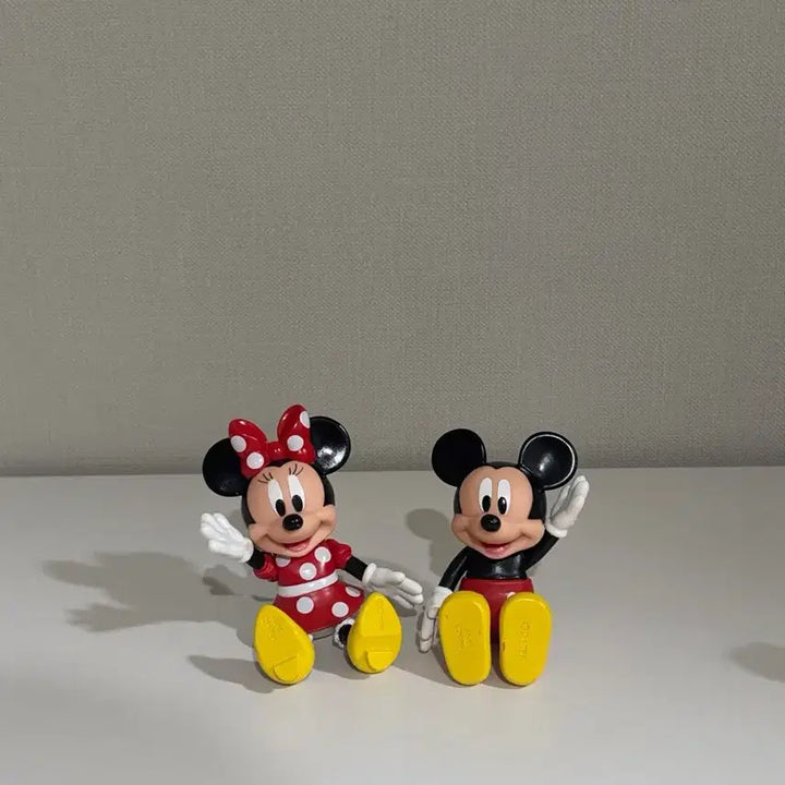 [BUNJANG] Mickey Mouse &amp; Minnie Mouse Figure Set / 미키마우스 미니마우스 피규어 세트
