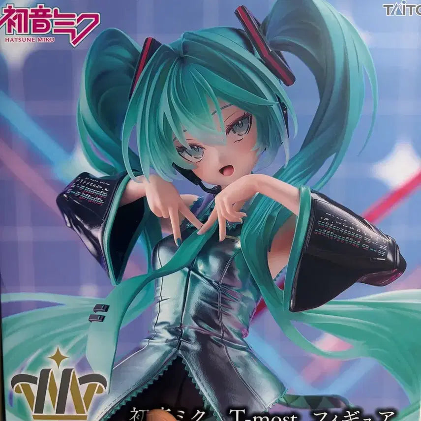 [BUNJANG] Taito Hatsune Miku T-most Figure (Sealed) / [미개봉] 타이토 하츠네 미쿠 T-most 피규어
