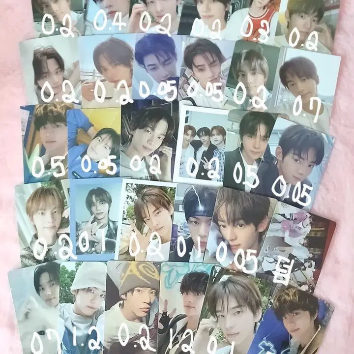 [BUNJANG] TWS Shinyu Dohoon Jihoon Kyungmin Hanjin Youngjae Photocard / 뒷장에 더) 투어스 신유 도훈 지훈 경민 한진 영재 포카 판매 양도합니다