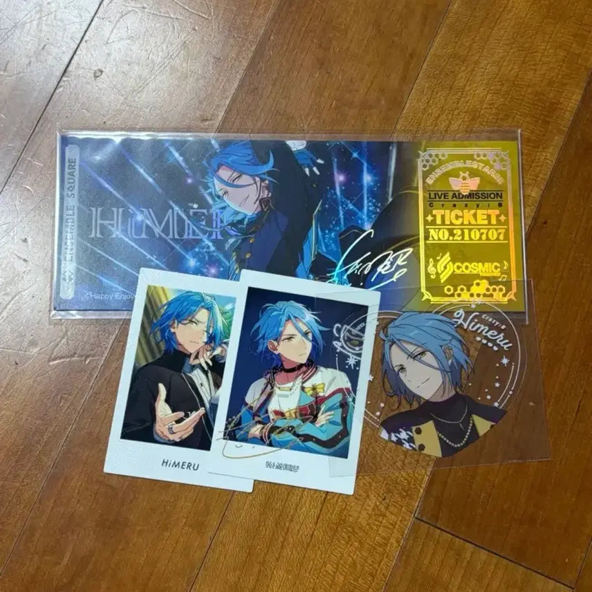 [BUNJANG] Ensemble Stars Crazy:B Himuro Ticket Pashacard Bundle Set / 앙스타 크레이지비 히메루 티켓 파샤 굿즈 일괄