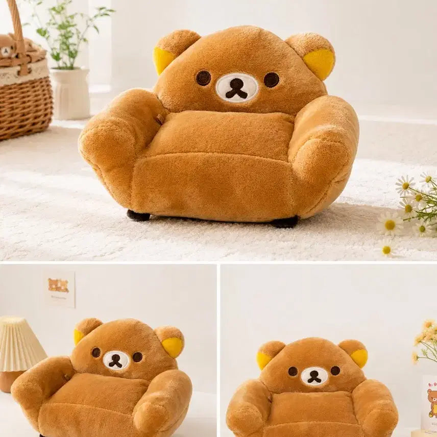 [BUNJANG] San-X Rilakkuma Classic Plush Doll Sofa Furniture / 고전 산엑스 리락쿠마 봉제 인형 소파 가구