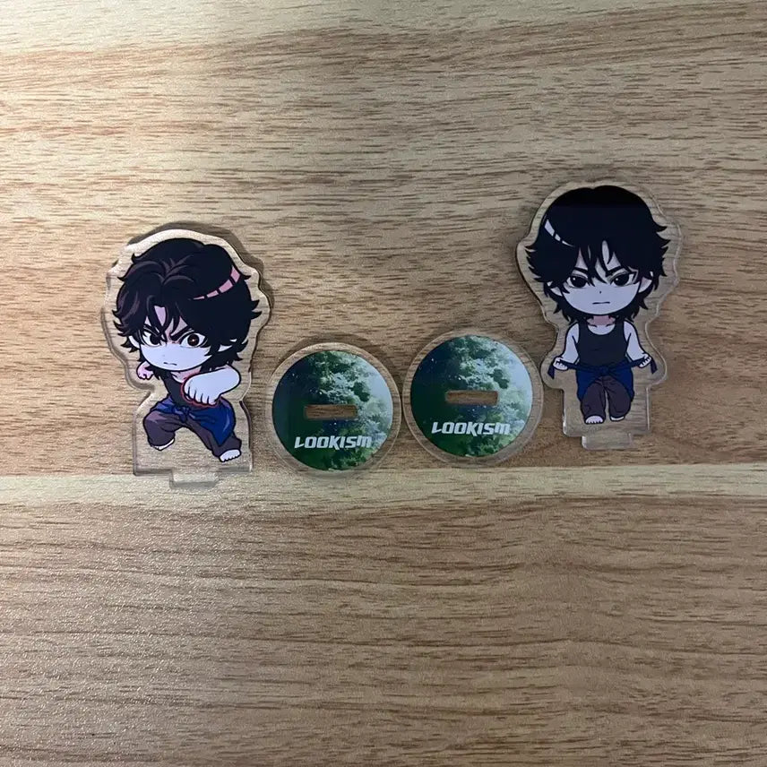[BUNJANG] Lookism SD Acrylic Stand &amp; Circular Goods Bundle Set / 외모지상주의 히든 육성지 sd 일괄