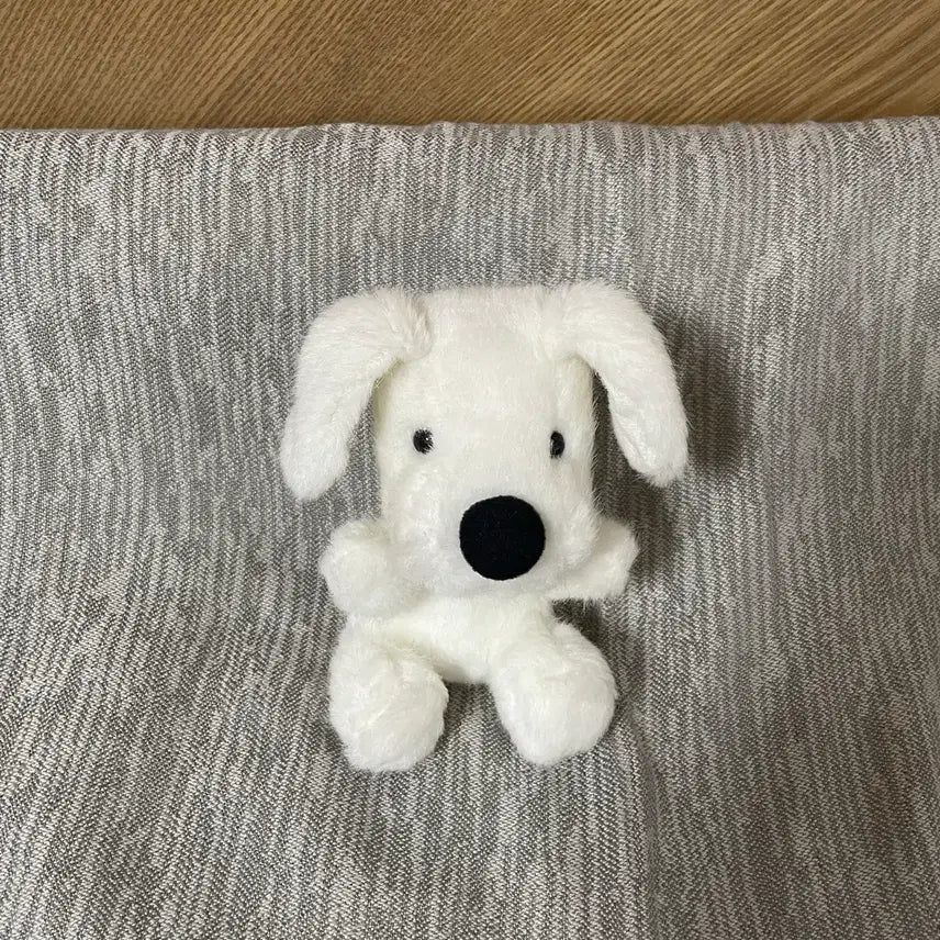[BUNJANG] Vintage Snoopy-like Puppy Plush Doll / 스누피 닮은 강아지 인형 빈티지 고전 레트로 인형