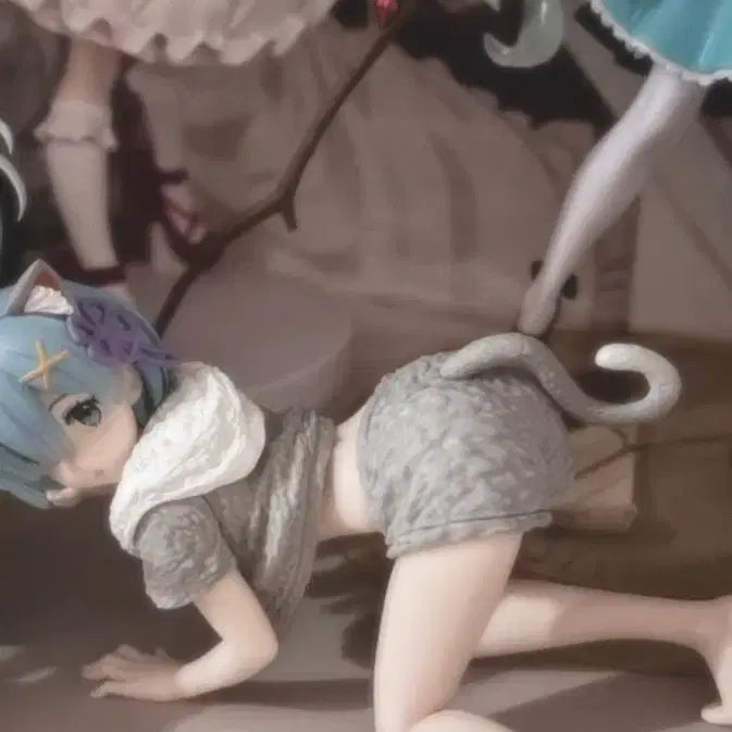 [BUNJANG] Re:Zero Ram Desktop Figure / 급처) 렘 데스크탑 피규어