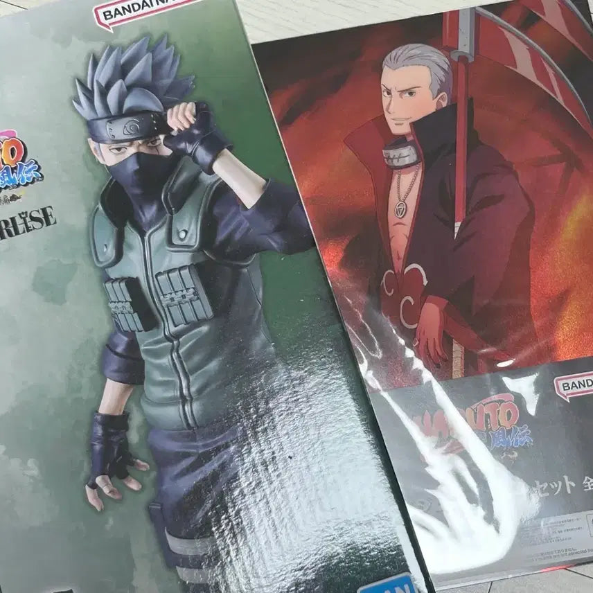 [BUNJANG] Naruto Shippuden Kazekage Rescue Arc Ichiban Kuji C Prize Kakashi Figure (Sealed) / 나루토 카카시 C상 카제카게 탈환편 쿠지 제일복권 미개봉 양도