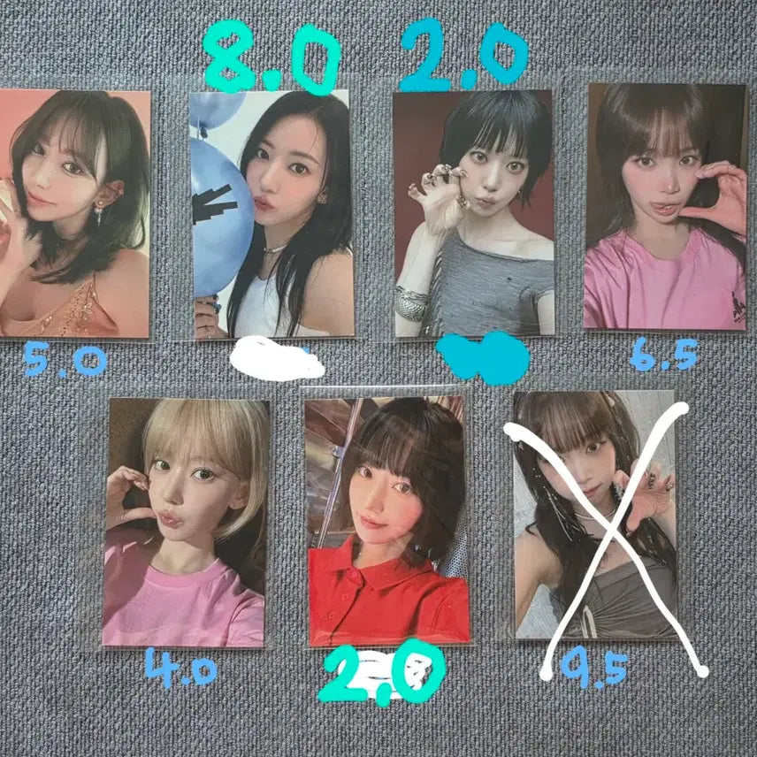 [BUNJANG] LE SSERAFIM Broadcast Photocard (Kim Chaewon, Sakura) / 르세라핌 공방포카 판매(김채원,사쿠라)