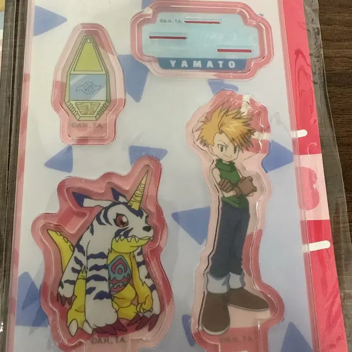 [BUNJANG] Digimon Acrylic Standee Set - Matt, Sora, Izzy, TK / 디지몬 아크릴 스탠드/매튜/정석/소라/한솔 팝니다.