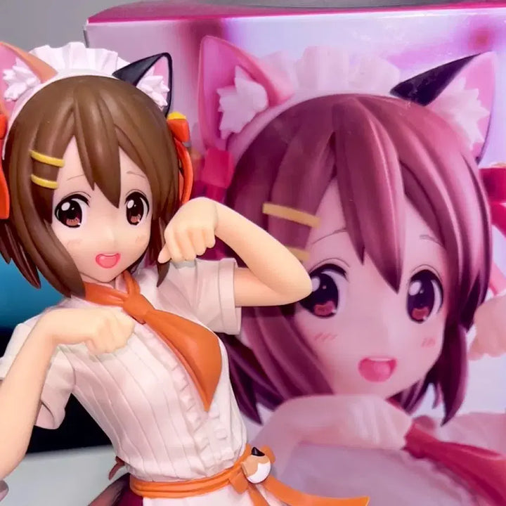 [BUNJANG] K-ON! FuRyu Trio-Try-It Nyancafe Yui Hirasawa Figure / 케이온 후류 trio-try-it 냥카페 히라사와 유이 피규어