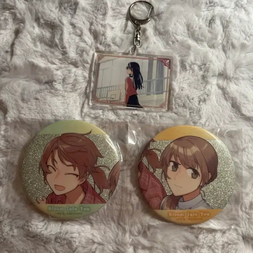 [BUNJANG] I Told You I Would Come Yagakimi Acrylic Keyring &amp; Can Badge Bundle Set / 이윽고 네가 된다 야가키미 아크릴 키링 캔뱃지 굿즈 일괄