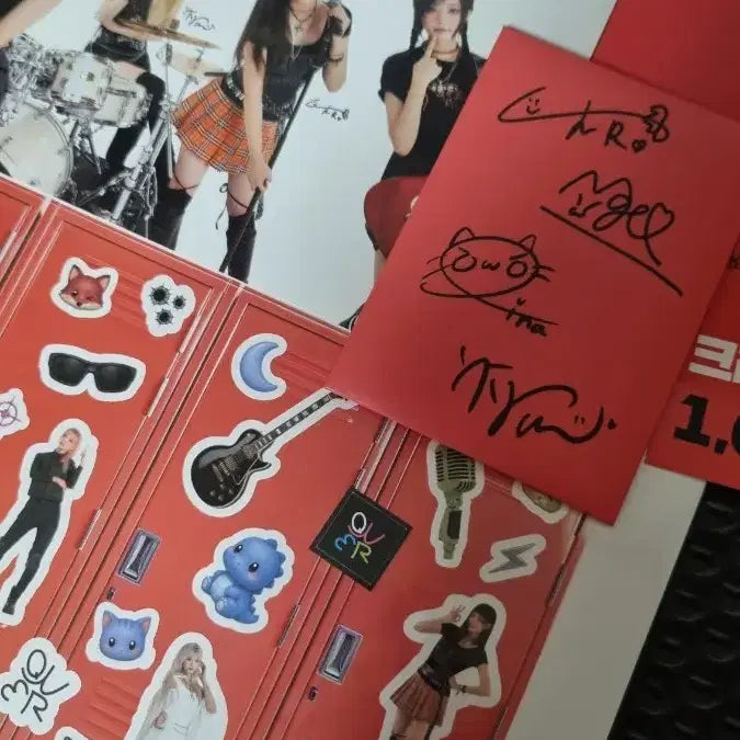 [BUNJANG] QWER Crack Collaboration Goods Set (Sealed) / qwer 크랙 콜라보 굿즈 세트 1주차(미개봉)
