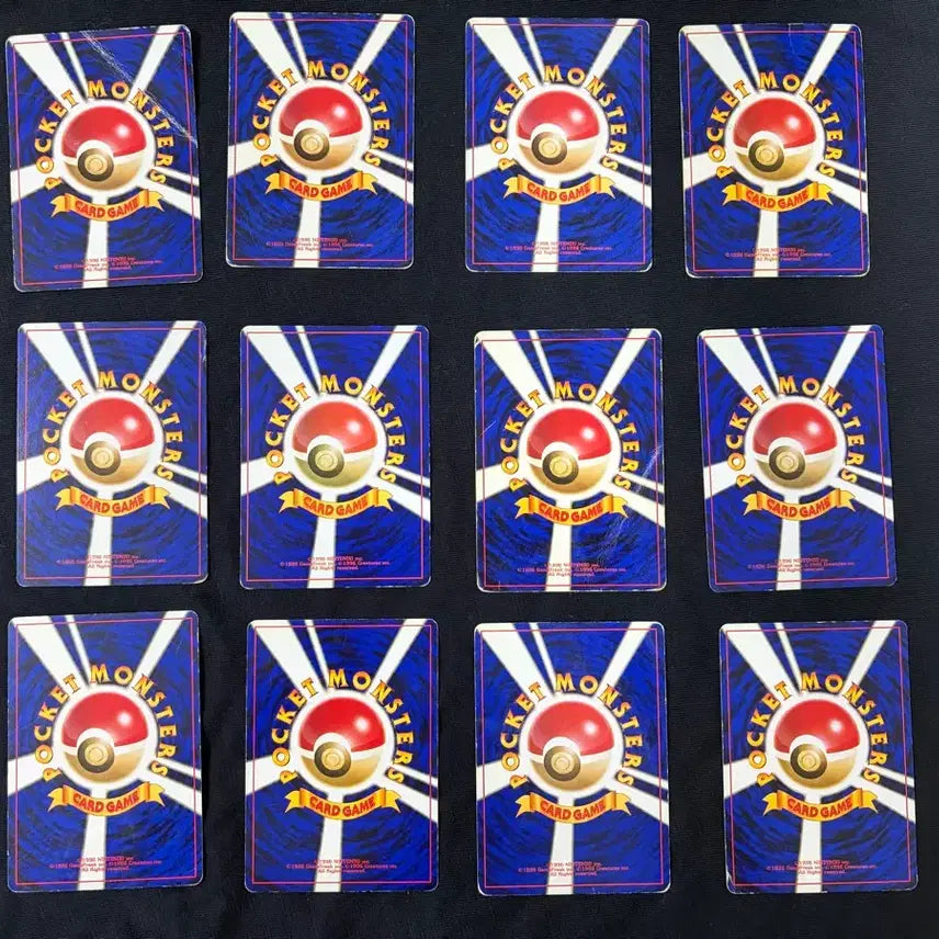 [BUNJANG] Pokemon Card 1990s Old Back First Edition Set Japanese / 포켓몬카드 1990년대 올드백(초판)모음 일판