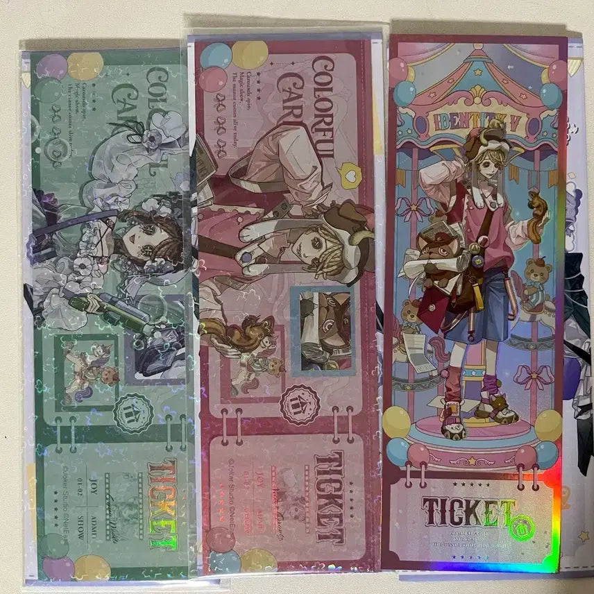 [BUNJANG] Identity V Gardener Ticket Bundle Set / 제5인격 유원회 우배부 정원사 티켓 일괄