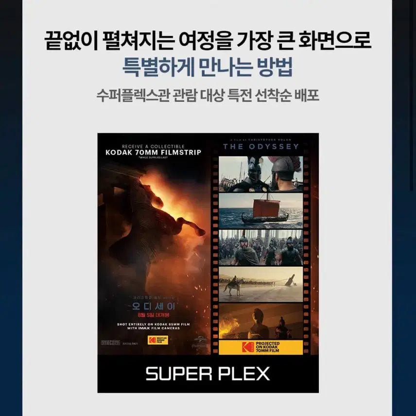 [BUNJANG] Kodak Odyssey 70mm Film Strip (Sealed) / 오디세이 Kodak 코닥 70mm 필름 스트립 미개봉