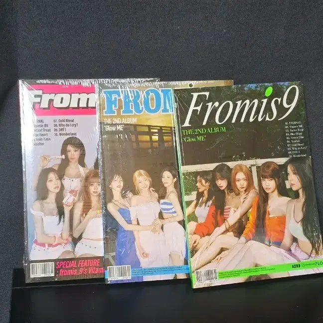 [BUNJANG] fromis_9 2nd Album Glow ME Bundle Set (3 Versions, Sealed) / 프로미스나인 2집 앨범 Glow ME 글로우미 미개봉 3종 일괄