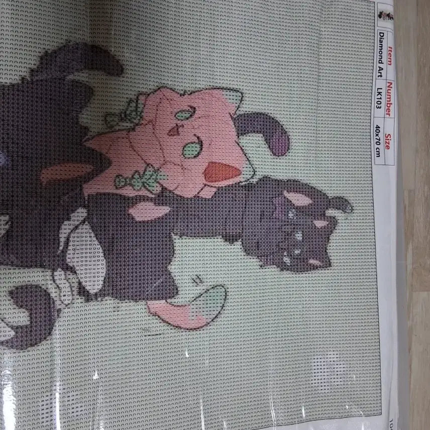 [BUNJANG] Demon Slayer Gem Cross-stitch Kit / 귀멸의 칼날 보석 십자수