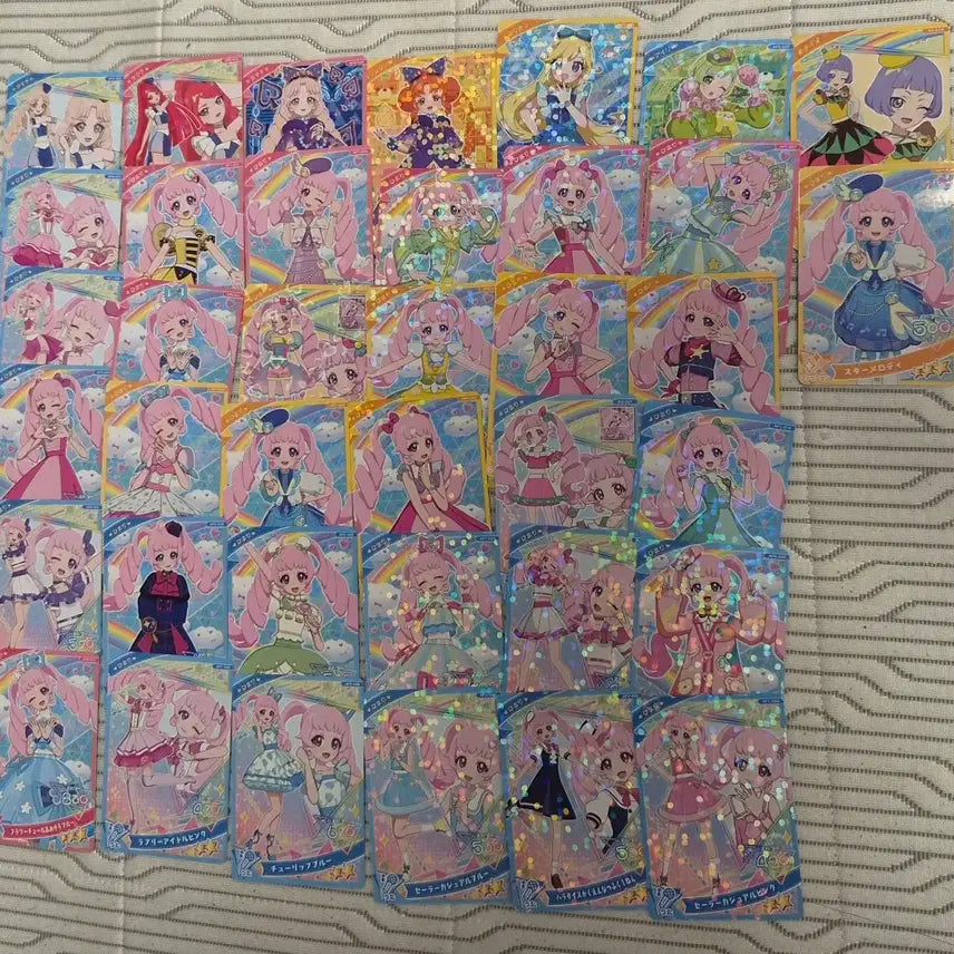 [BUNJANG] IDOLY PRIDE Japanese Ver. 2-Star 3-Star Song Use Cards (38 pcs) / 비밀의 아이프리 일판 2성 3성 악곡용 38장
