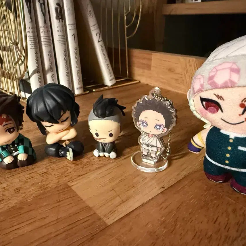 [BUNJANG] Demon Slayer Gacha Doll Acrylic Keychain / 귀멸의 칼날 가챠 인형 아크릴