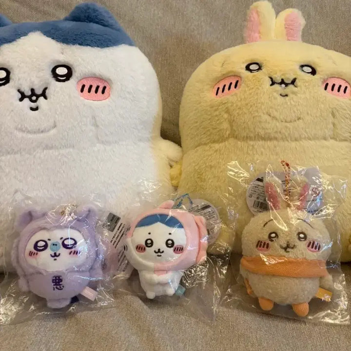 [BUNJANG] Chiikawa Aquarium Kaiyori (Sunfish) Mascot - Hachiware - Sealed / 미개봉)치이카와 수족관 개복치! 들어줄게 마스코트 하치와레 판매합니다!