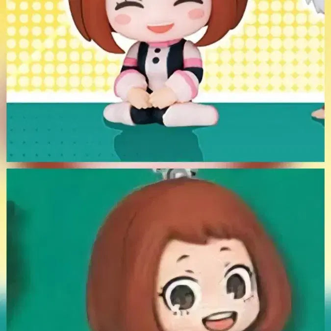 [BUNJANG] My Hero Academia Ochaco Uraraka Swacchao Gacha Figure Set / 나히아 히로아카 데포피그 스와라세타이 가챠 피규어 우라라카 오챠코 키링 일괄