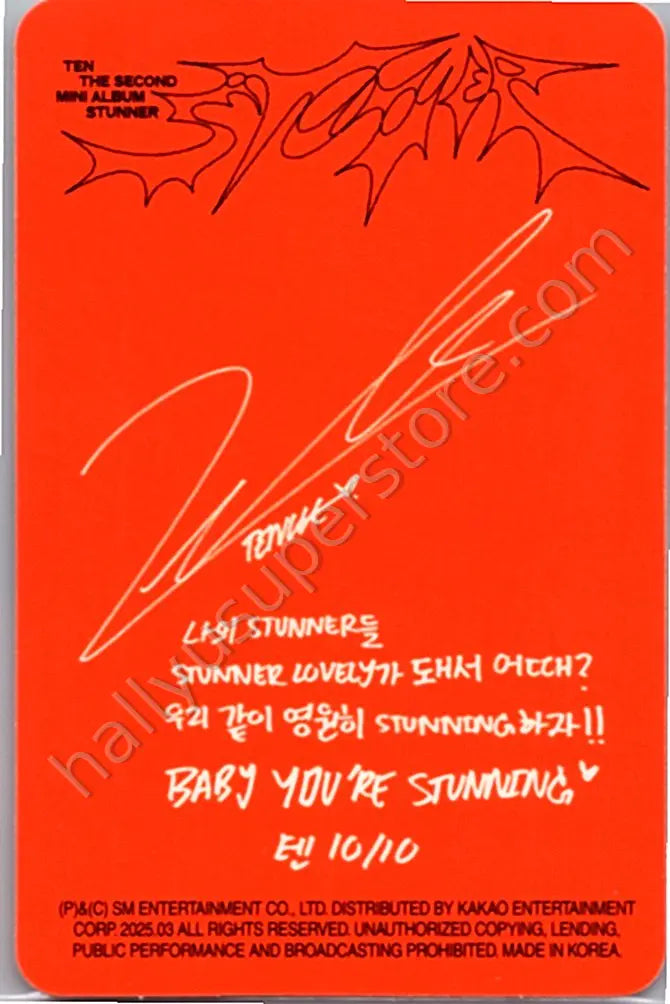 NCT - Ten - Stunner