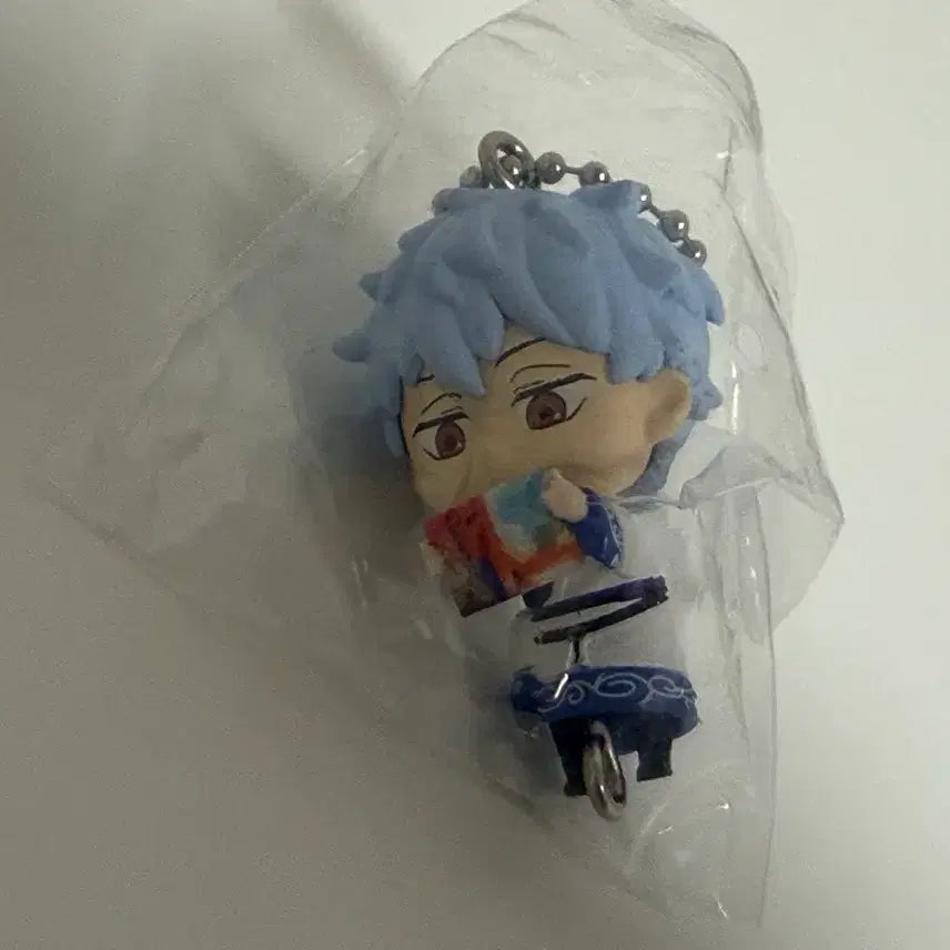 [BUNJANG] Gintama Connecting Tube Mascot Keychain Set Gintoki Hijikata (Sealed) / 은혼 연결 대롱 마스코트 키링 긴토키 히지카타 가챠 미개봉 일괄