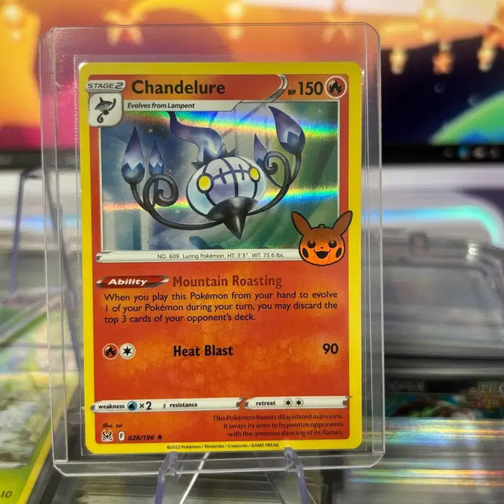 [BUNJANG] Pokemon Halloween Candela Card (North American Edition) / 북미 샹델라 할로윈 포켓몬카드