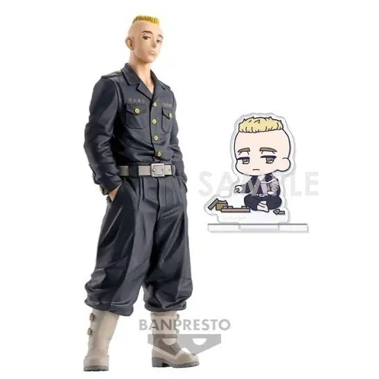 [BUNJANG] Tokyo Revengers Mutou Yasuhito Figure &amp; Acrylic Stand Bundle Set / 도리벤 무토 야스히로 피규어 아크릴 일괄