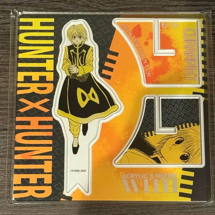 [BUNJANG] Hunter x Hunter Kurapika Birthday Acrylic Figure Jump Shop Original Drawing / 헌터헌터 크라피카 생일 피규어 아크릴 점프샵 원화